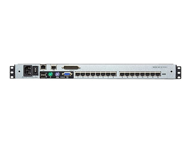 KVM Console Drawer - 16 Port LCD Rackmount Server Management | ATEN KL1516AIM