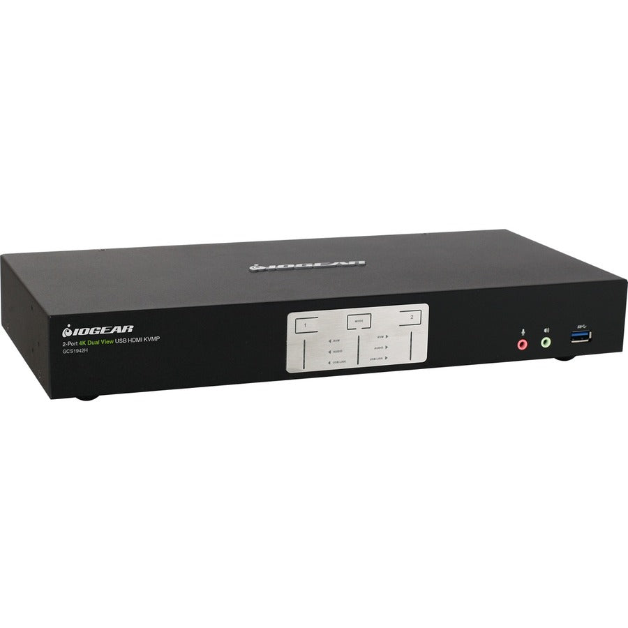 KVM Monitor Switches - 4K Dual View KVMP Switch with HDMI | IOGEAR GCS1942H