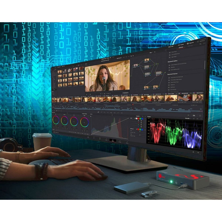 KVM Switch 2-Port DisplayPort 4K - Smart Console Switch USB 3.0 Multi-Media TAA Compliant | TecISoft CE-DP0F11-S1