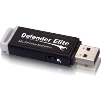 Kanguru Defender Elite30, Hardware Encrypted, Secure, SuperSpeed USB 3.0 Flash Drive, 8G KDFE30-8G