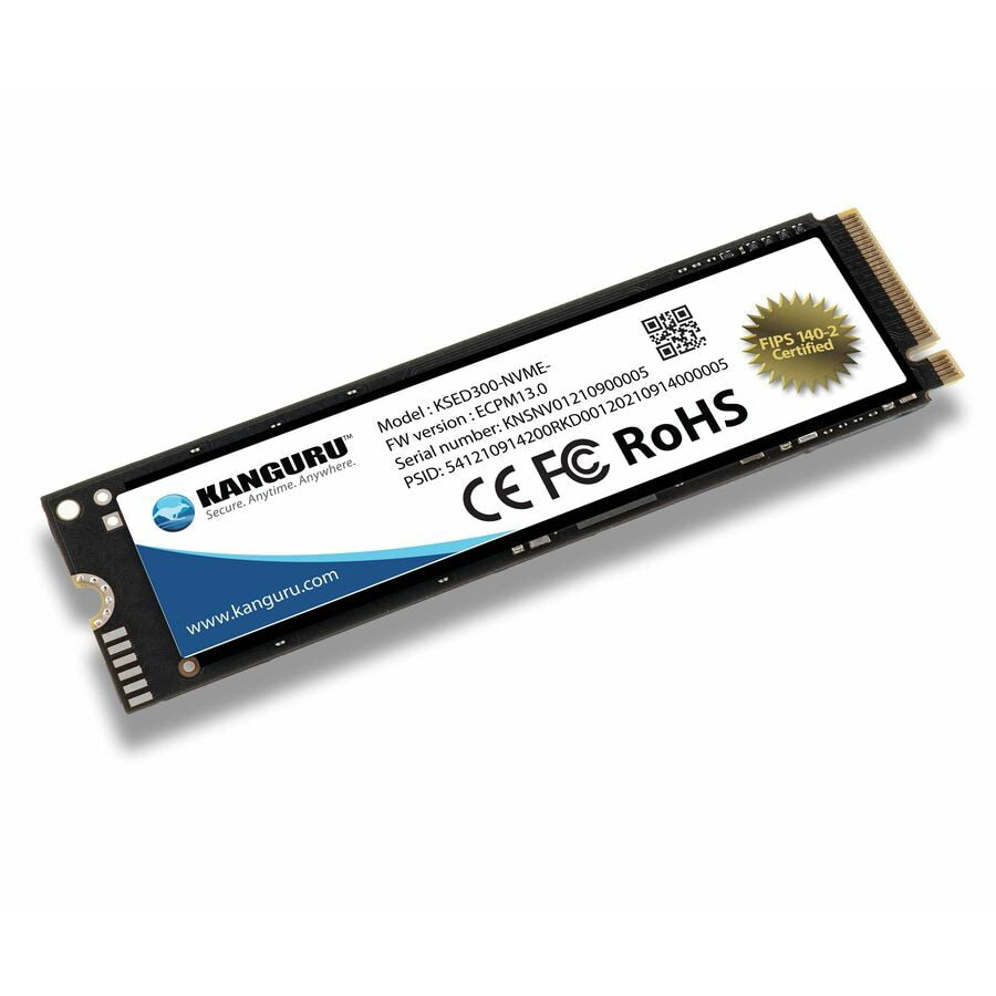 Kanguru Defender SED300 2TB M.2 NVMe SSD FIPS 140-2 Certified Secure Storage