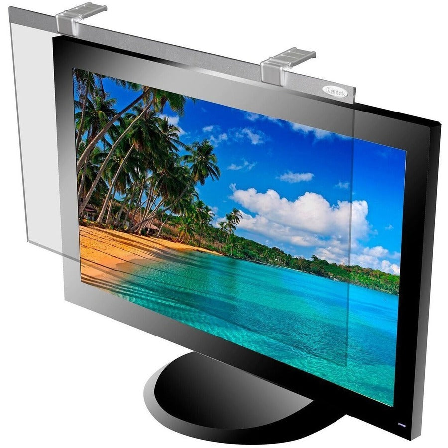 Kantek LCD Protect Glare Filter, Fits 19 & 20" Widescreen Monitors Silver" LCD20W