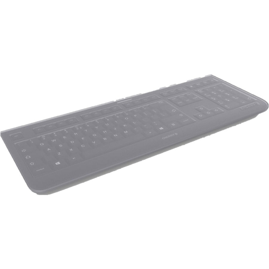 Kc 1000 Blk Wired Kb W/Cover,Cleanable Cover 4 Hot Keys Quiet