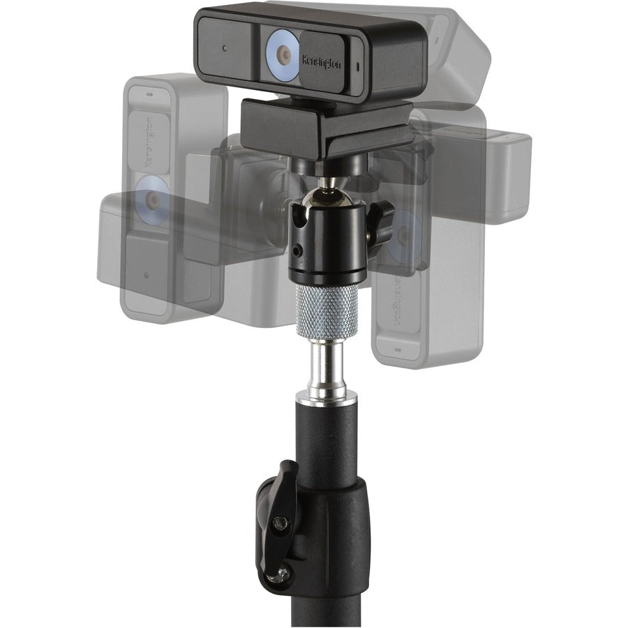 Kensington A1000 Telescoping C-Clamp Desktop Mount For Microphones, Webcams And Lighting Systems