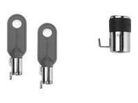 Kensington ClickSafe Custom Keyed Lock Head - Security lock head