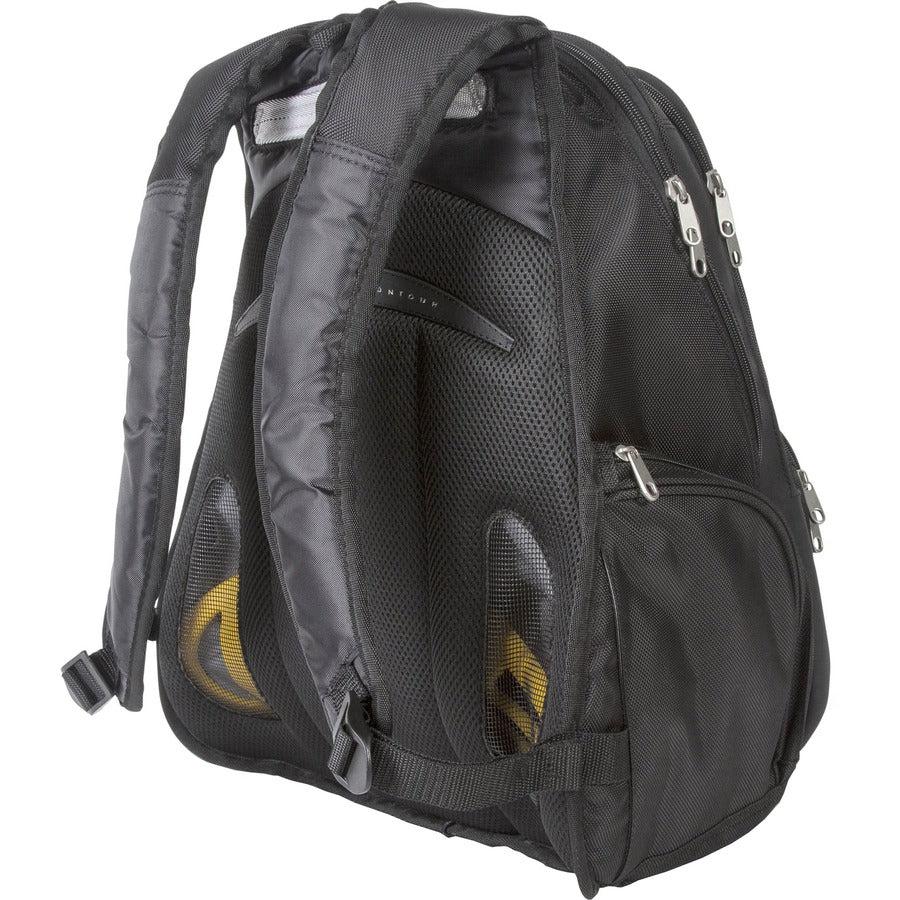 Kensington Contour Backpack Black Polyester
