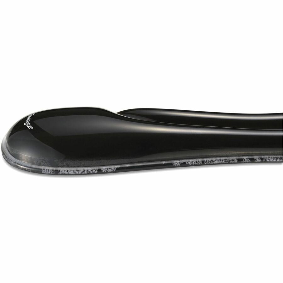 Kensington Duo Gel Wave Keyboard Wrist Rest - 3.69" x 1.92" x 1.04" Dimension - Black -