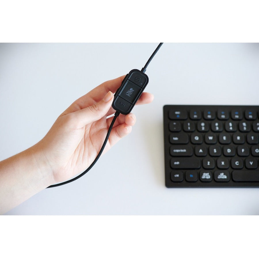 Kensington H1000 USB-C On-Ear Headset - Stereo - USB Type C - Wired - 32 Ohm - 20 Hz - 20