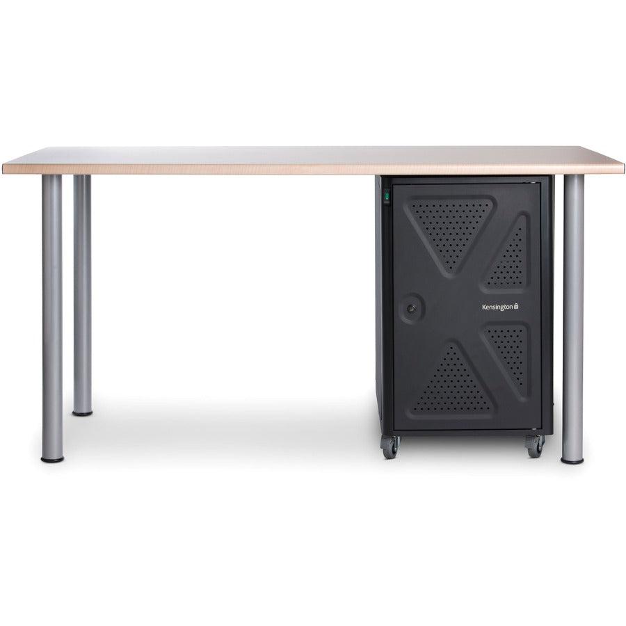Kensington K64415Na Portable Device Management Cart/Cabinet Portable Device Management Cabinet Black