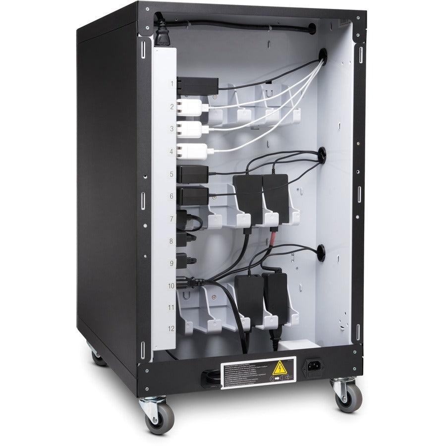 Kensington K64415Na Portable Device Management Cart/Cabinet Portable Device Management Cabinet Black