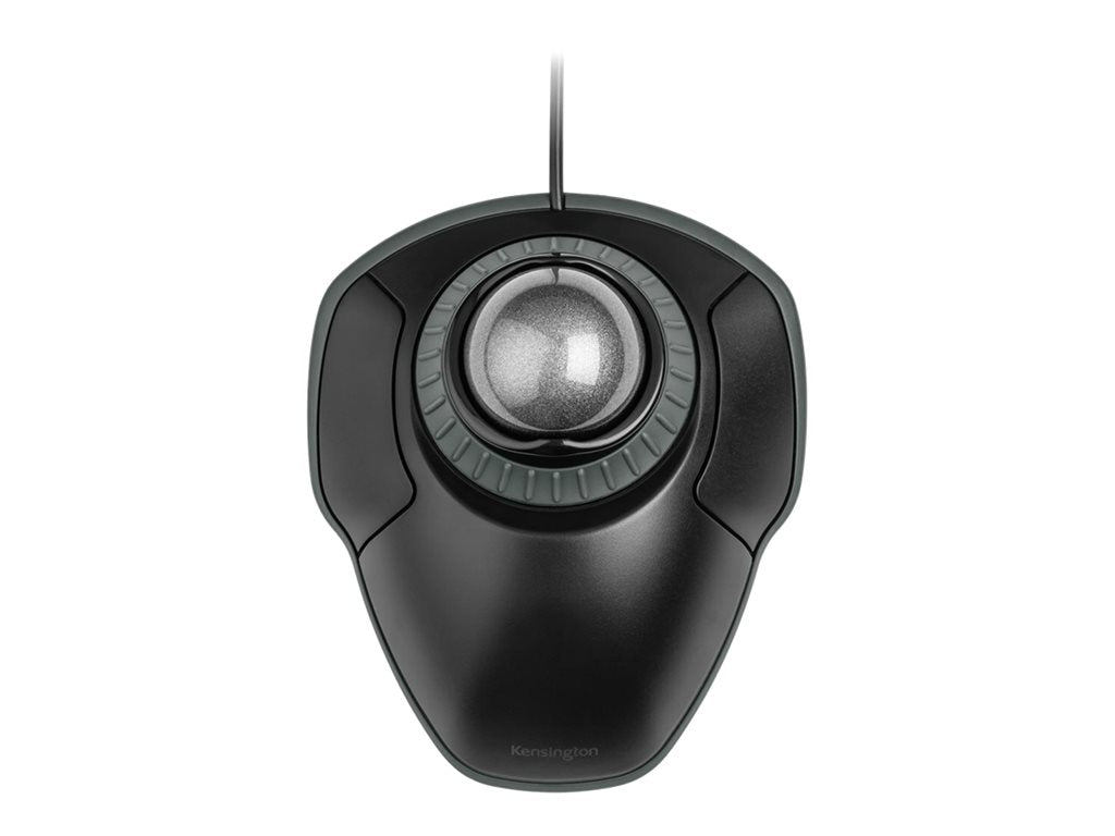 Kensington Orbit with Scroll Ring - Trackball - right and left-handed - optical - wired - USB - space gray