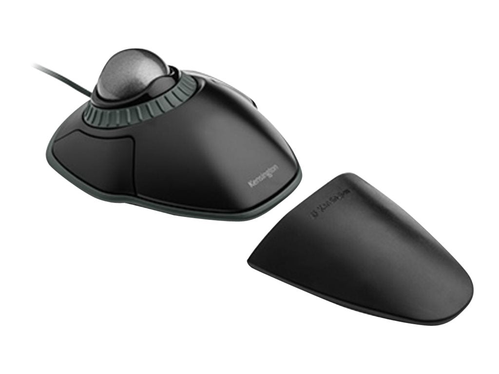 Kensington Orbit with Scroll Ring - Trackball - right and left-handed - optical - wired - USB - space gray