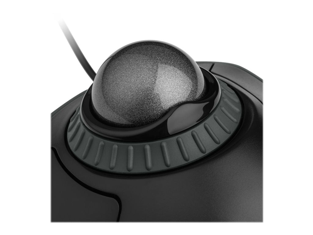 Kensington Orbit with Scroll Ring - Trackball - right and left-handed - optical - wired - USB - space gray