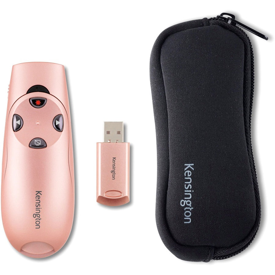 Kensington Presenter Expert Wireless With Red Laser - Rose Gold