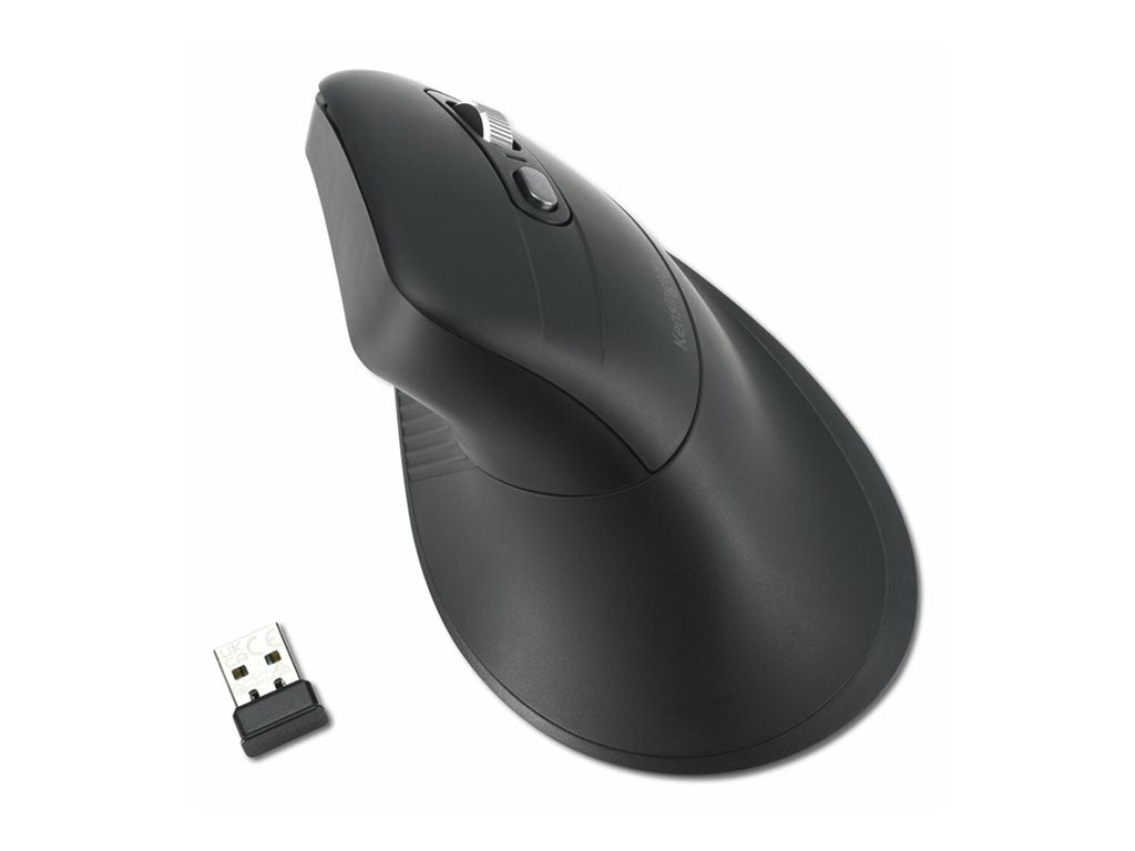Kensington Pro Fit Ergo MY630 EQ - Vertical mouse - ergonomic - rechargeable - 5 buttons - wireless - 2.4 GHz, Bluetooth - USB K72484NA
