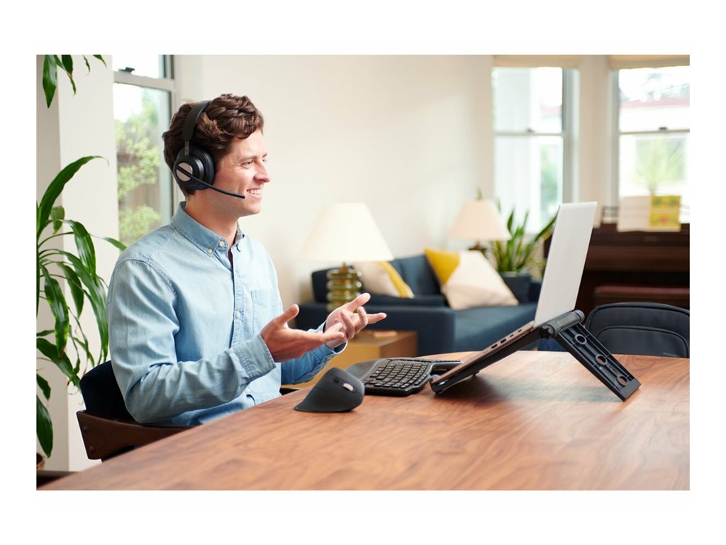 Kensington Pro Fit Ergo MY630 EQ - Vertical mouse - ergonomic - rechargeable - 5 buttons - wireless - 2.4 GHz, Bluetooth - USB K72484NA