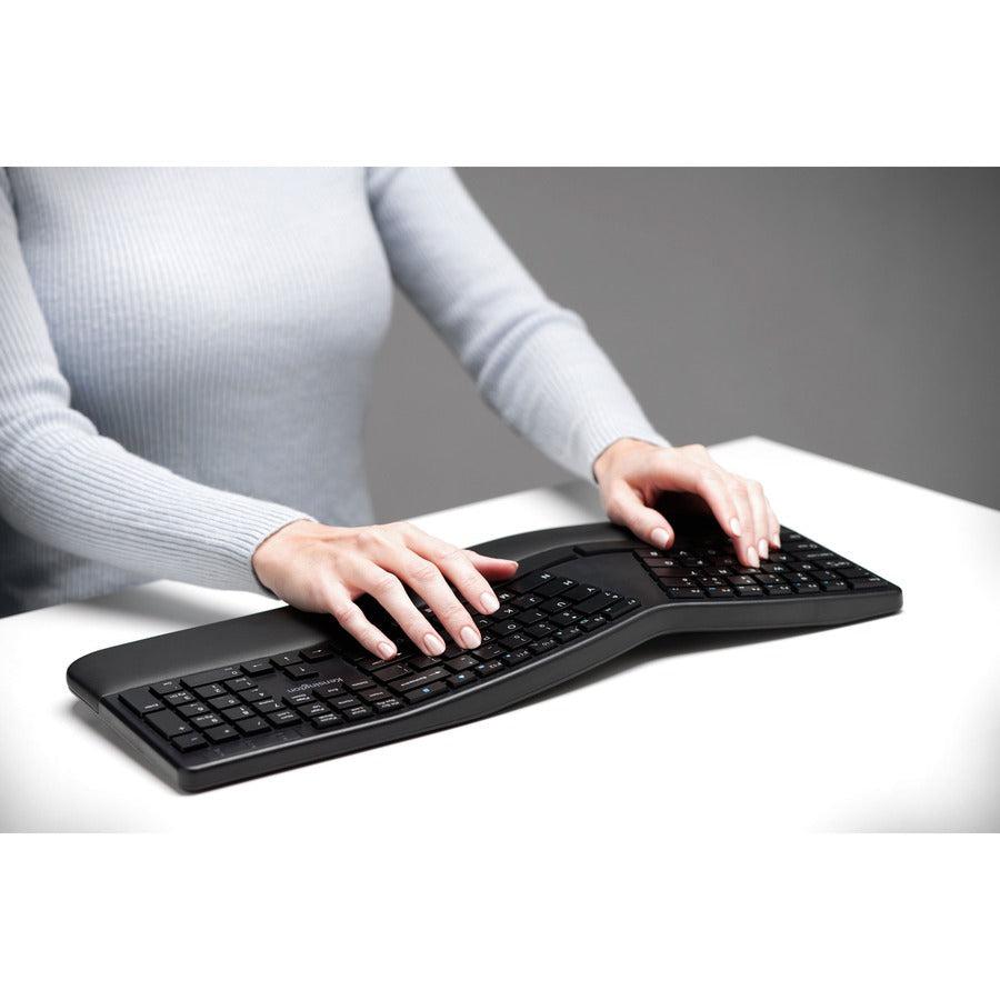 Kensington Pro Fit® Ergo Wireless Keyboard And Mouse (Black)