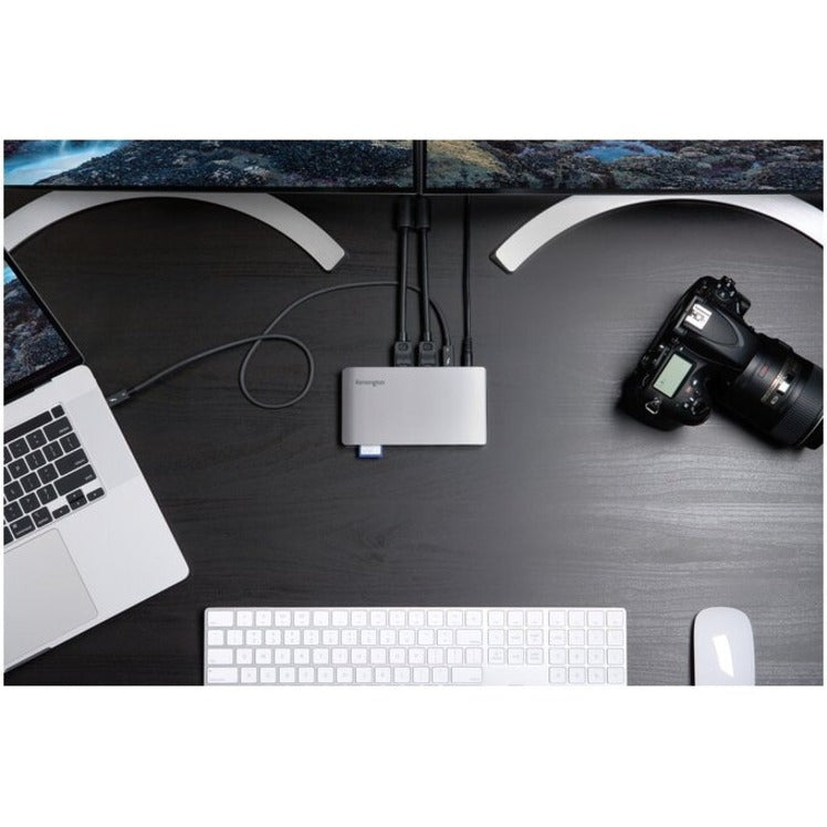 Kensington SD2500T Thunderbolt 3 and USB-C Dual 4K Hybrid Nano Dock with 60W PD - Win/Mac K36400NA