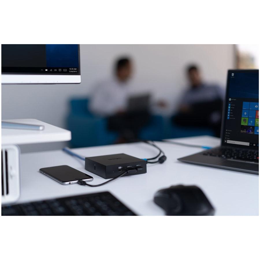 Kensington Sd2000P Usb-C 5Gbps Single 4K Nano Dock - 60W Pd - Hdmi Or Dp - Win/Mac/Chrome
