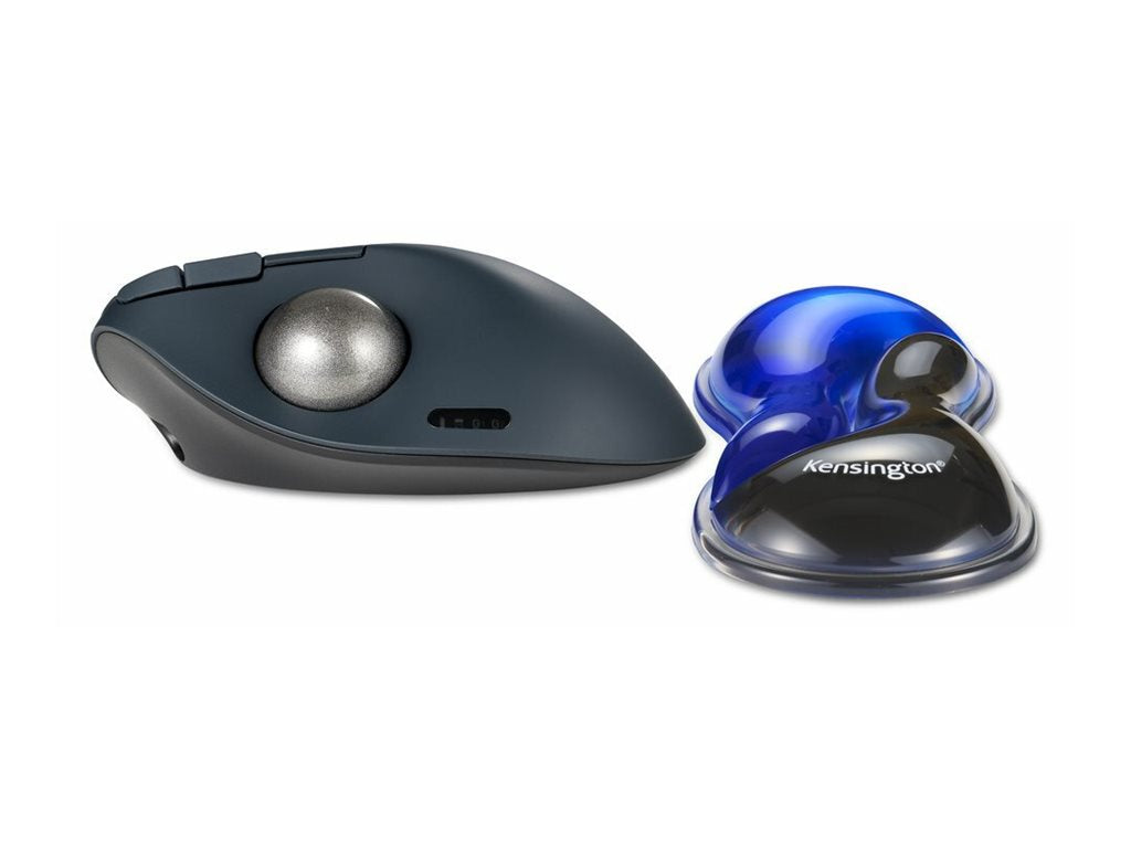 Kensington Slim Duo - Mouse/trackball wrist rest - gel - blue K62439NA