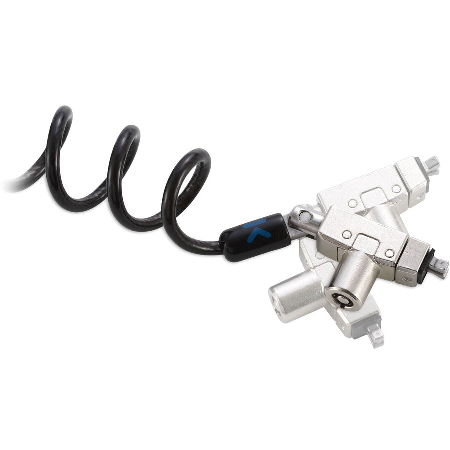 Kensington Slim N17 2.0 Portable Keyed Laptop Lock For Wedge-Shaped Slots