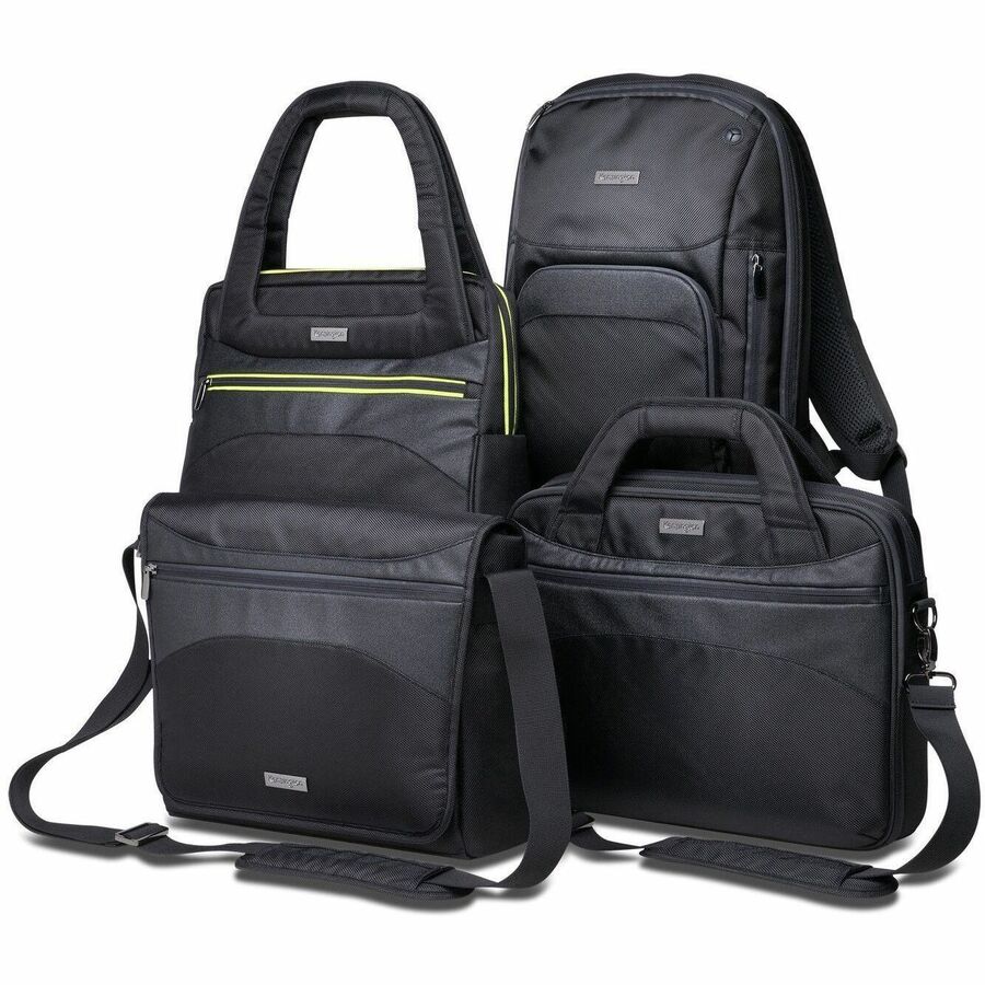 Kensington Triple Trek Carrying Case (Backpack) for 14" Tablet, Ultrabook, Chromebook,