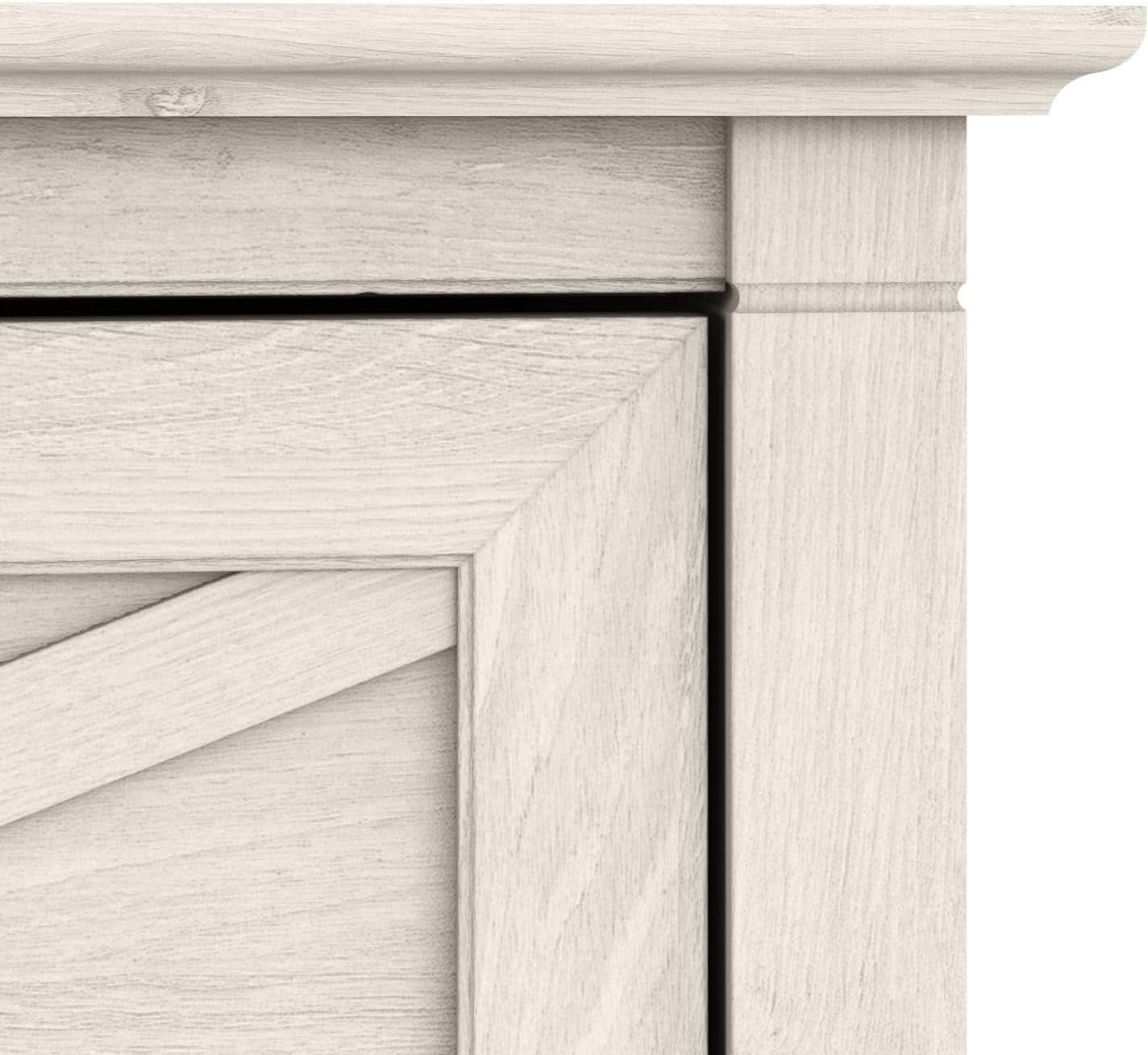 Key West 2 Drawer Lateral File Cabinet Linen White Oak