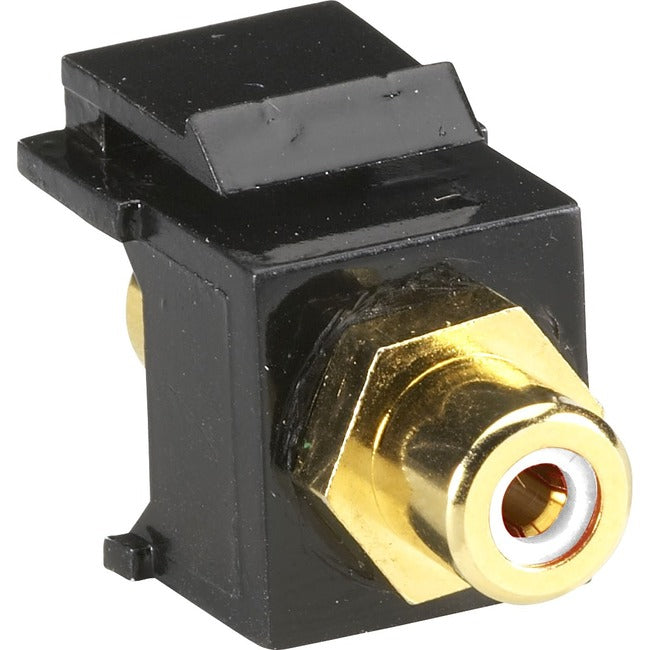 Keystone Snap Fitting - Rca Passthrough, Female/Female, BBX-FMT440