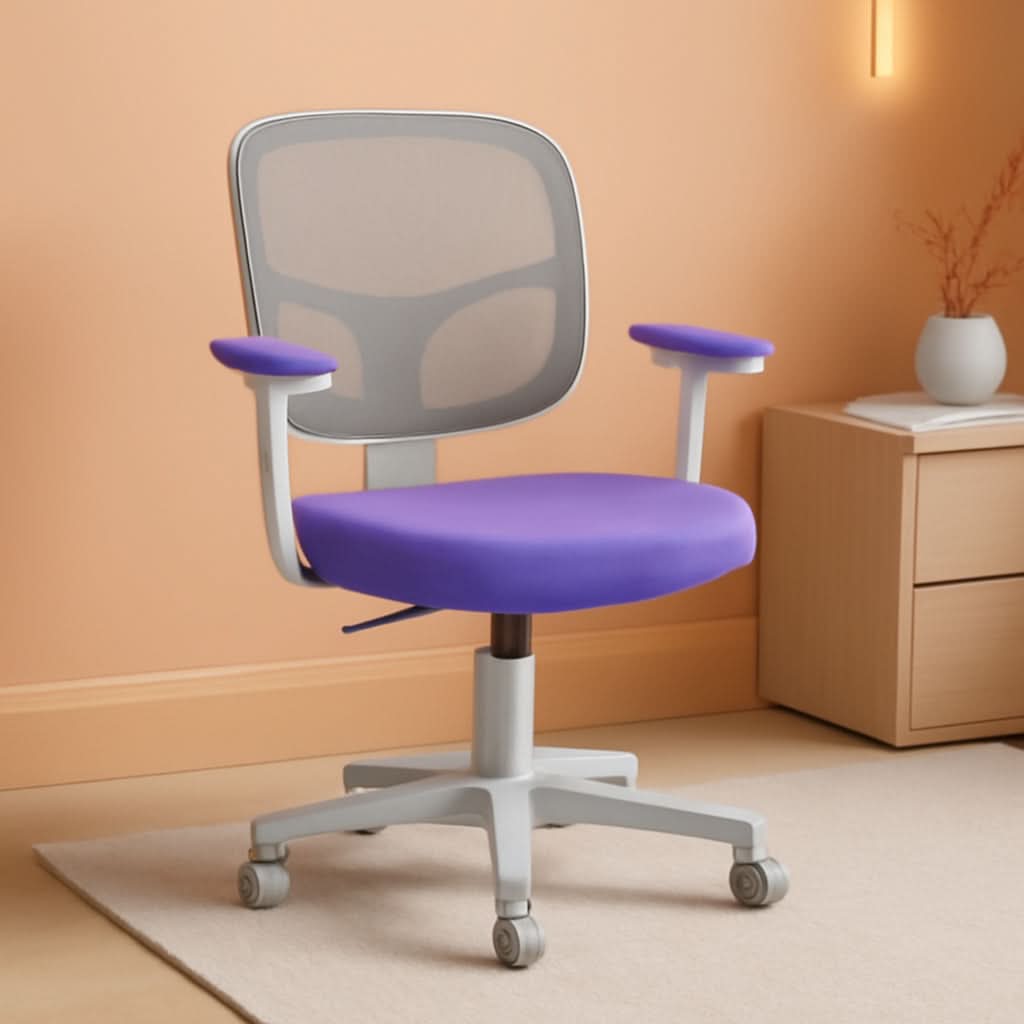 Kids Desk Chair Height Adjustable 16 To 21 Inches Violet