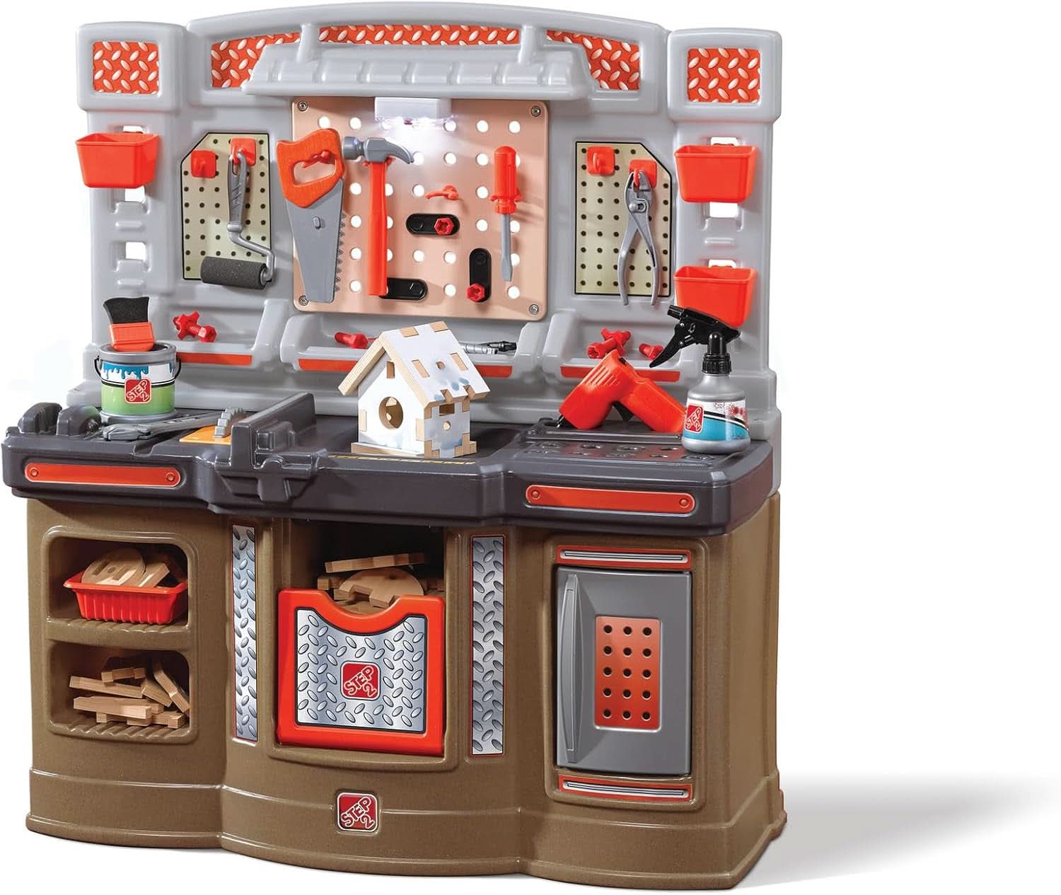 Kids Tool Workshop Bench With Durable Polypropylene
