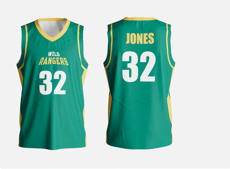 Kids' V-Neck Basketball Jersey – Court-Ready Style for Future MVPs