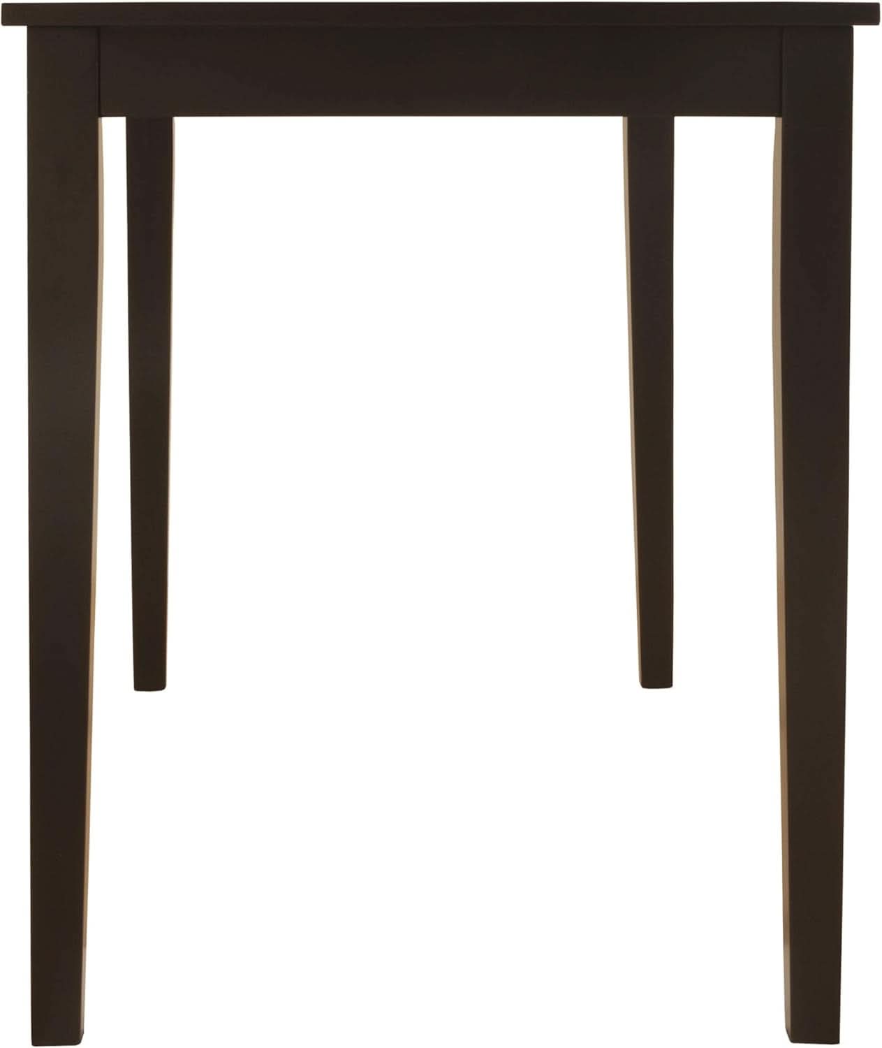 Kimonte Black Dining Room Table Rectangular Contemporary