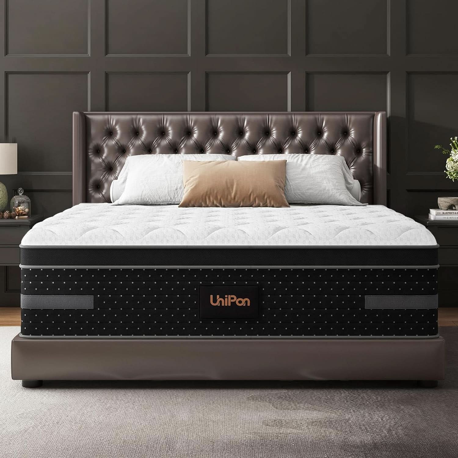 King 14 Inch Hybrid Memory Foam Mattress Certipur Certified