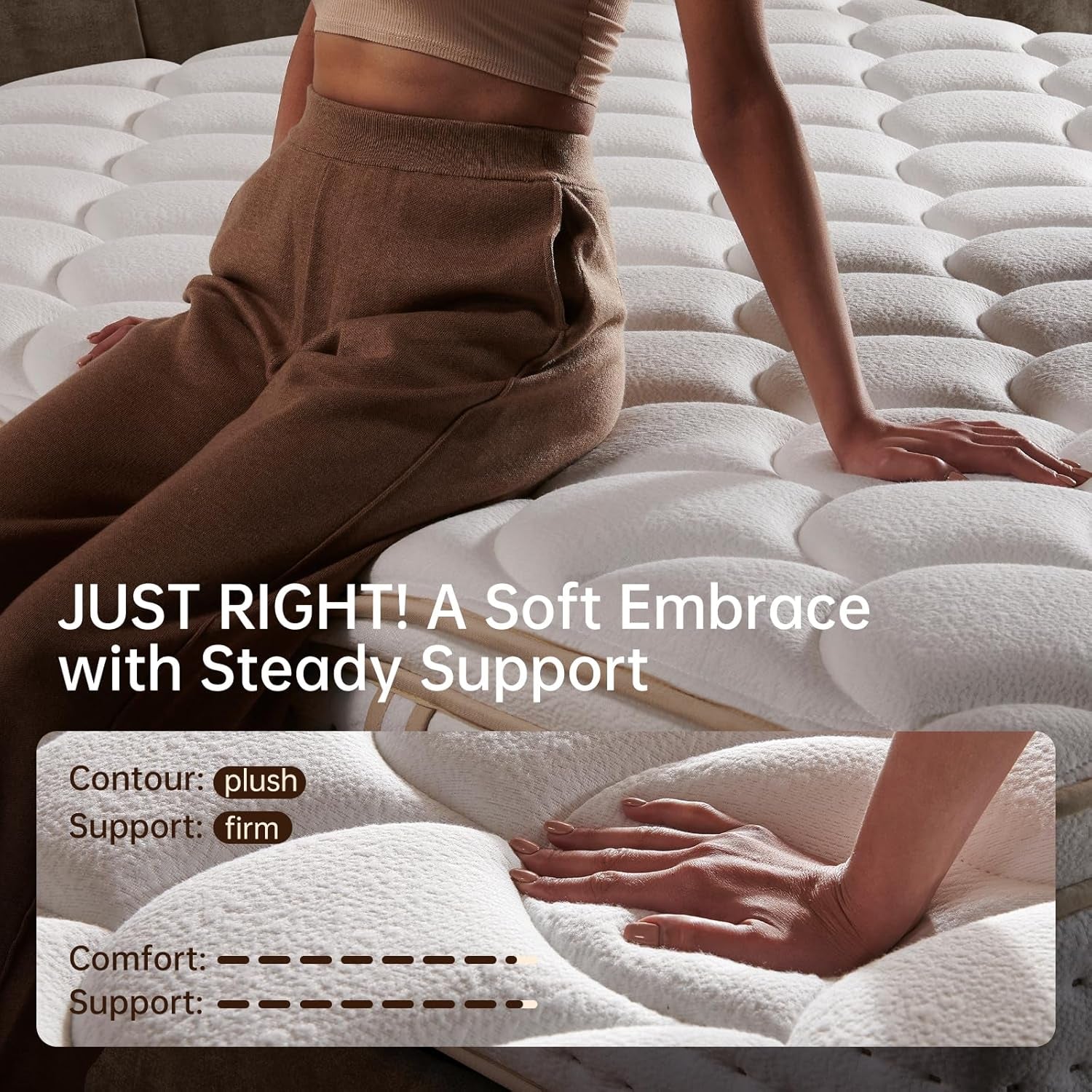 King Size 12-Inch Orthopedic-Grade Memory-Foam Mattress
