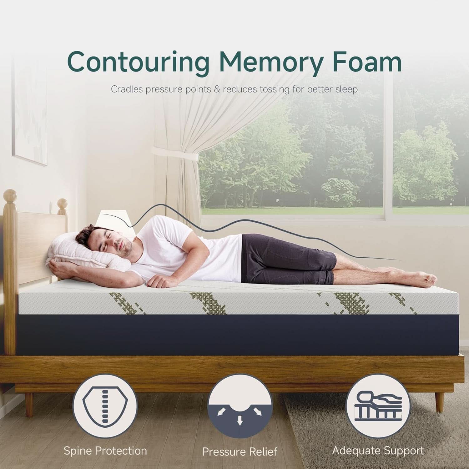 King Size CertipurUS Memory Foam Mattress Ultra Cooling