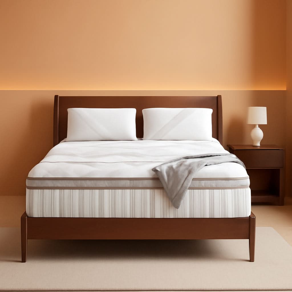 King Size Hybrid Memory Foam Mattress Support System