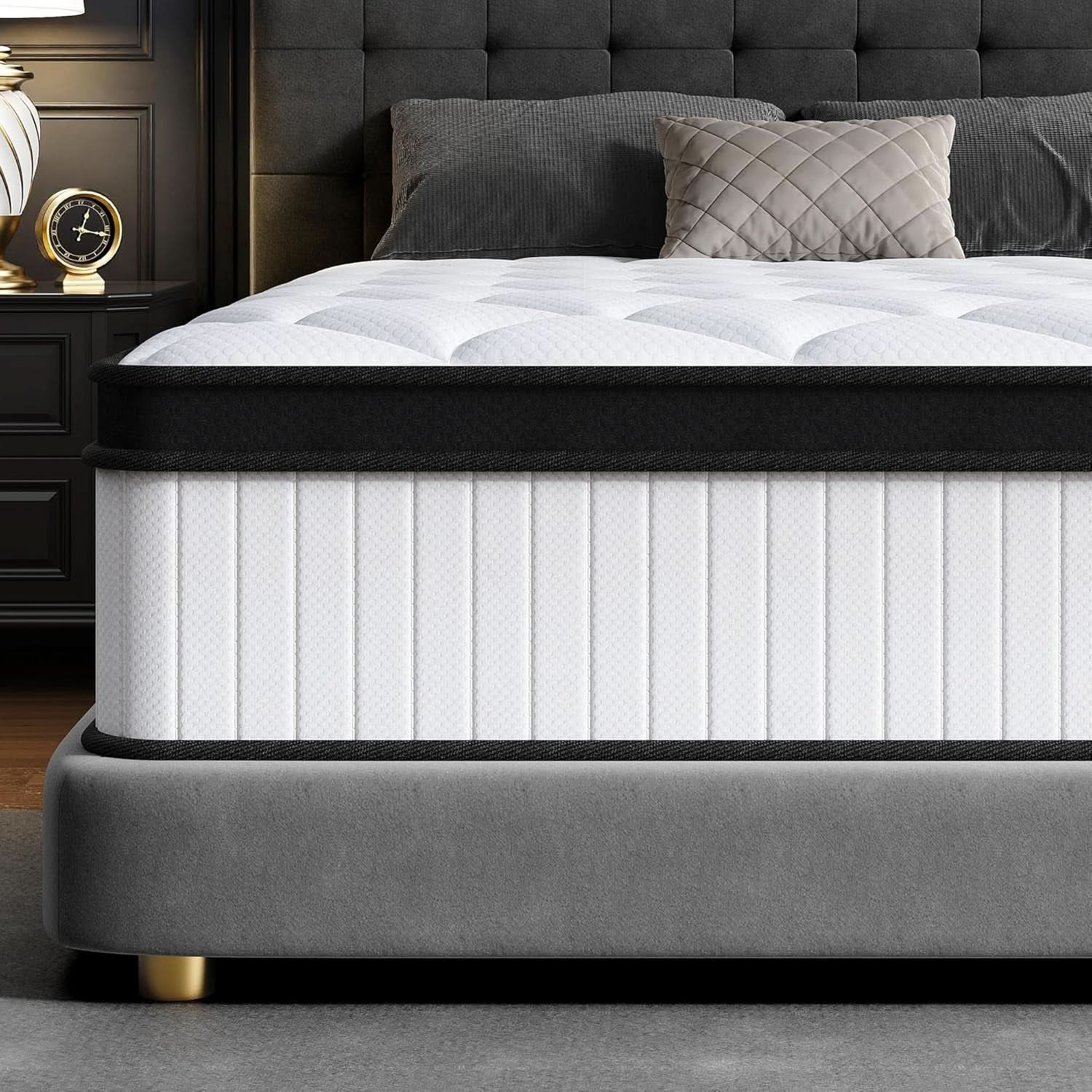 King Size Mattress With Pocket Springs Temperature Regulated