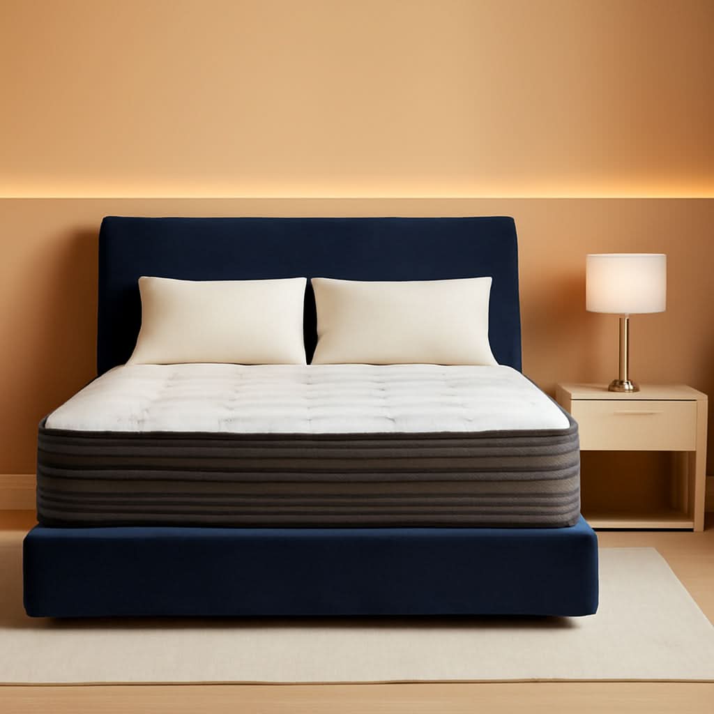 King Size Memory Foam Plus Hybrid Mattress Edge Support