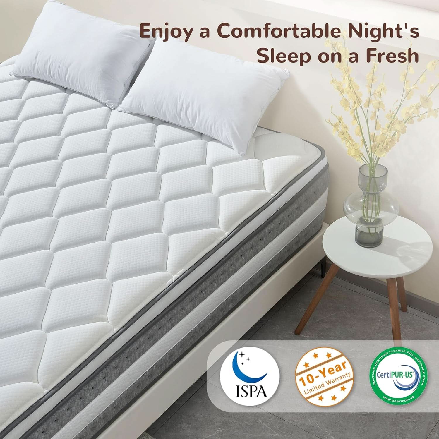 King Size Orthopaedics Hybrid Memory Foam Mattress