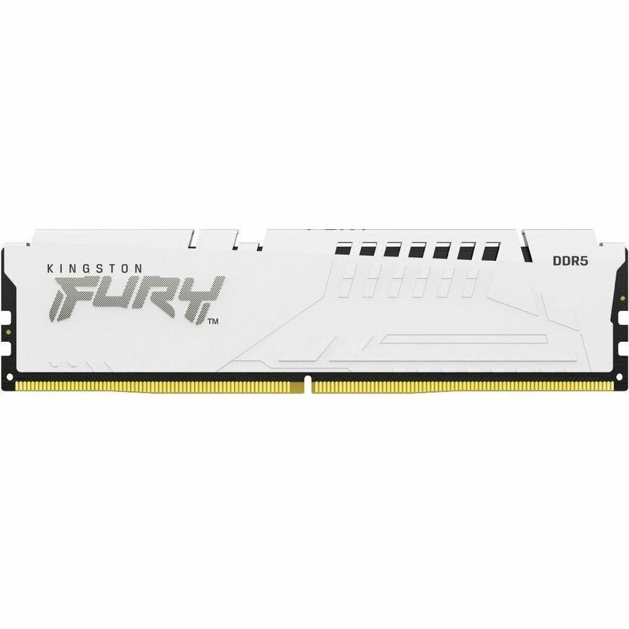 Kingston 64GB (4x16GB) DDR5 5600MT/s CL40 FURY Beast White XMP - For Motherboard - 64 GB