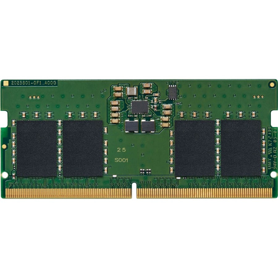 Kingston 8GB DDR5 SDRAM Memory Module - For Notebook - 8 GB - DDR5 5200/PC5-41600 DDR5