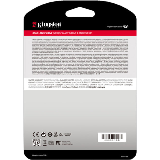 Kingston A400 120Gb M.2 2280 Sata3 Solid State Drive (3D Nand)