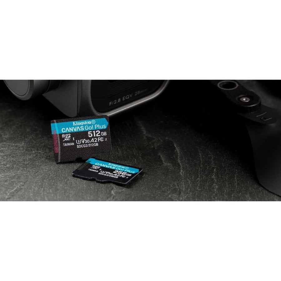 Kingston Canvas Go! Plus SDCG3 512 GB Class 10/UHS-I (U3) microSDXC SDCG3/512GBSP