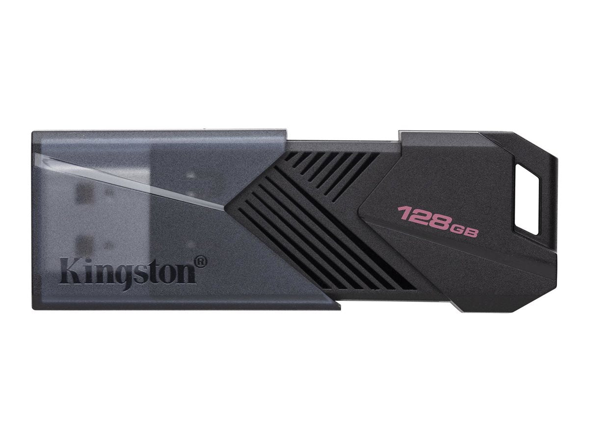 Kingston DataTraveler - USB flash drive - 128 GB - USB 3.2 Gen 1 - matte black DTXON/128GBCL