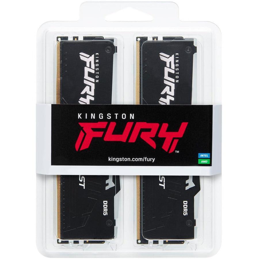Kingston FURY Beast 64GB (2 x 32GB) DDR5 SDRAM Memory Kit KF560C36BBEAK2-64