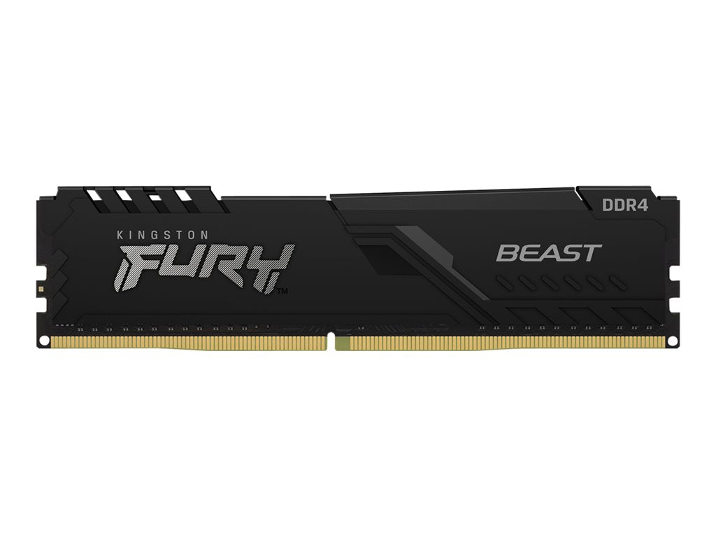 Kingston FURY Beast - DDR5 - kit - 32 GB: 2 x 16 GB - DIMM 288-pin - 6800 MHz / PC5-54400 - CL34 - 1.4 V - unbuffered - on-die KF568C34BBK2-32