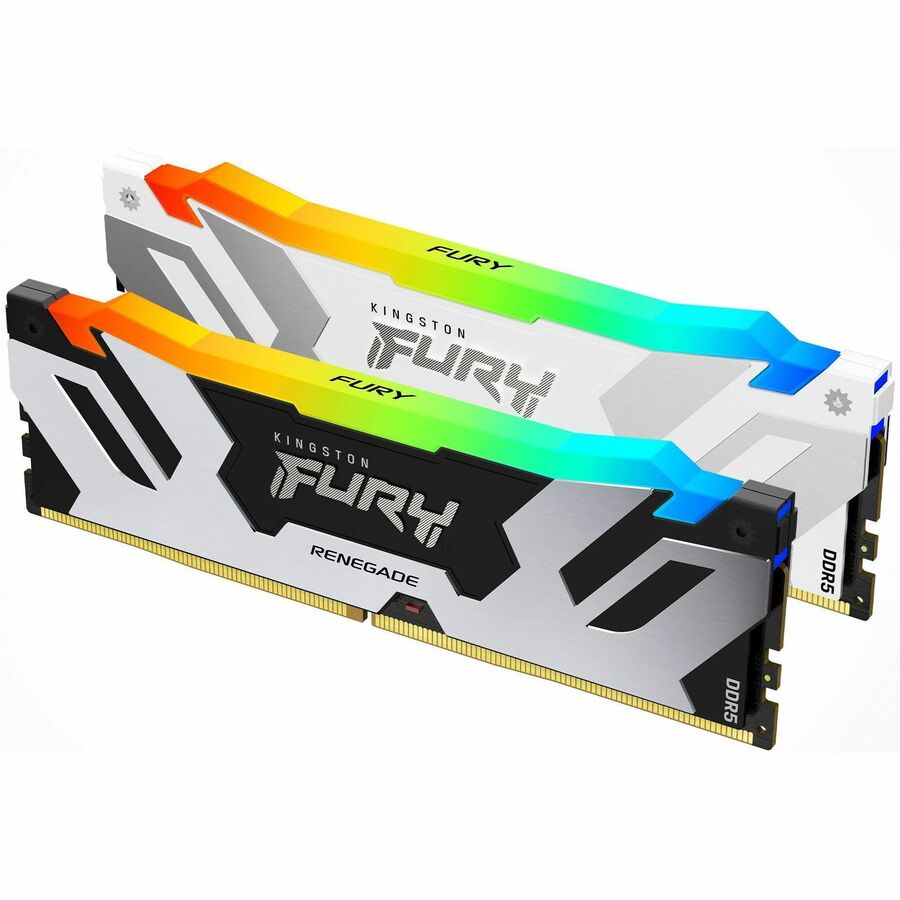 Kingston FURY Renegade 32GB (2 x 16GB) DDR5 SDRAM Memory Kit - For Motherboard - 32 GB (2