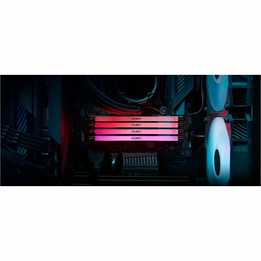 Kingston FURY Renegade 32GB (2 x 16GB) DDR5 SDRAM Memory Kit - For Motherboard - 32 GB (2