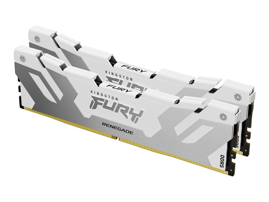 Kingston FURY Renegade - DDR5 - kit - 32 GB: 2 x 16 GB - DIMM 288-pin - 7600 MHz / PC5-60800 - CL38 - 1.45 V - unbuffered - on-die KF576C38RWK2-32