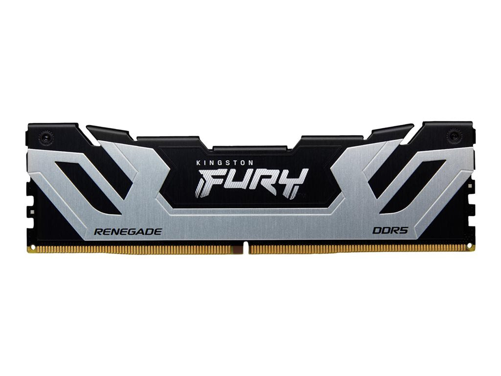 Kingston FURY Renegade - DDR5 - module - 24 GB - DIMM 288-pin - 4200 MHz / PC5-67200 - CL40 - 1.45 V - unbuffered - on-die ECC KF584CU40RS-24